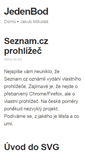 Mobile Screenshot of jedenbod.cz